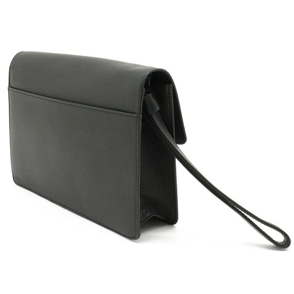 LOUIS VUITTON Louis Vuitton Taiga Celenga Second Bag Clutch Leather Ardoise B... - Picture 2 of 7